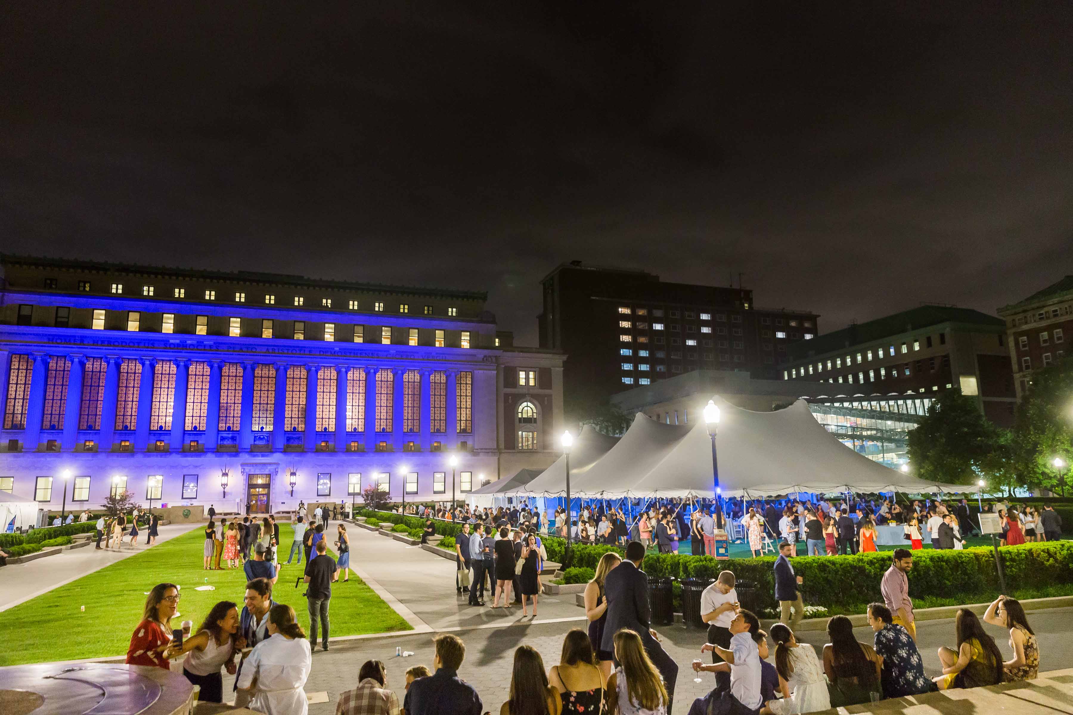 Reunion 2018 at night