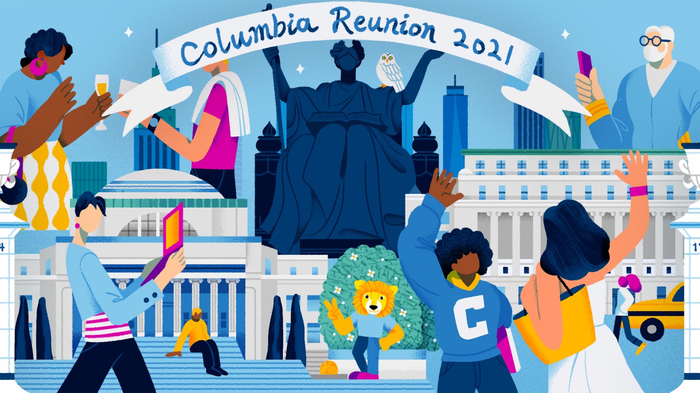 Columbia Reunion 2021 Zoom Background