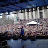 The annual Columbia spring concert series Bacchanal celebrated the end of the school year and brought together the entire student community. The spring 2013 concert featured artists Macklemore and Ryan Lewis. 