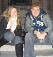 Liz Brown '07 and Mike Nadler '07