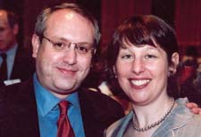 Dina Kotkin Feivelson ’91 and
                        her husband, Neal ’91E.