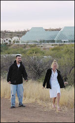 Walking outside the Biosphere