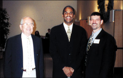 Jerry Sherwin '55, Armond Hill, and Al Langer