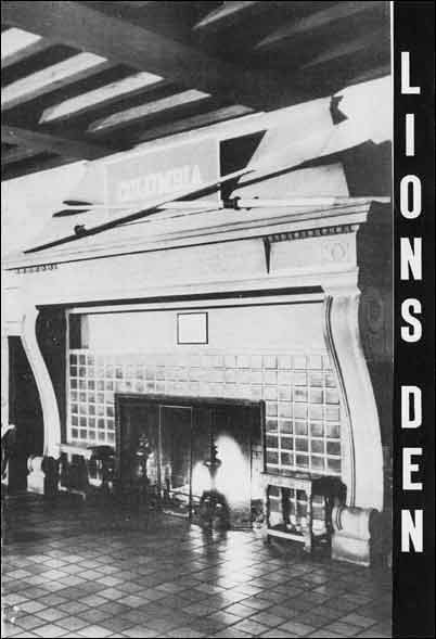 Lion's Den (Front Cover)