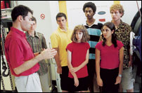 Students Visiting Columbia