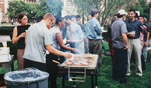 hot dog cookout