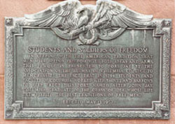 Governors Island Plaque