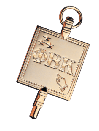 Phi Beta Kappa key