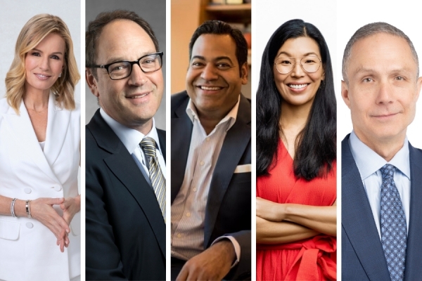  Dr. Jennifer Ashton (née Garfein) CC’91, VPS’00, HN’16; Jonathan D. Bram CC’87; Dane E. Holmes CC’92; Ai-jen Poo CC’96; and Anthony “Tony” Tutrone CC’86.