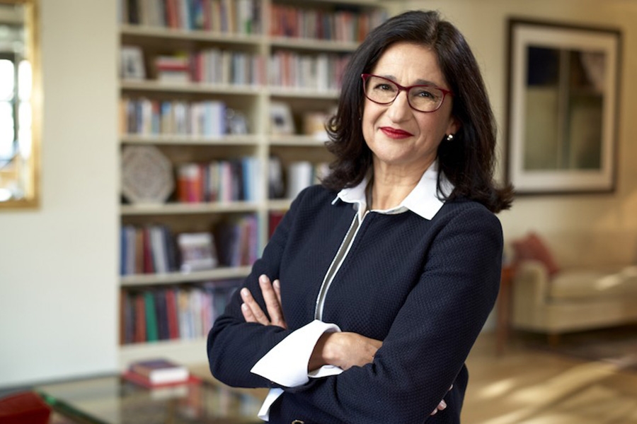Portrait of Minouche Shafik