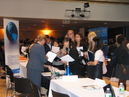 Students at Fall Career Fair Students at Fall Career Fair