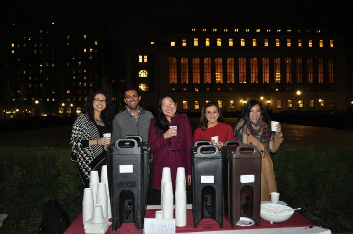 CC Student Ambassadors at the 2013 Tree Lighting Ceremony. Photo: Noor Dhadha BC