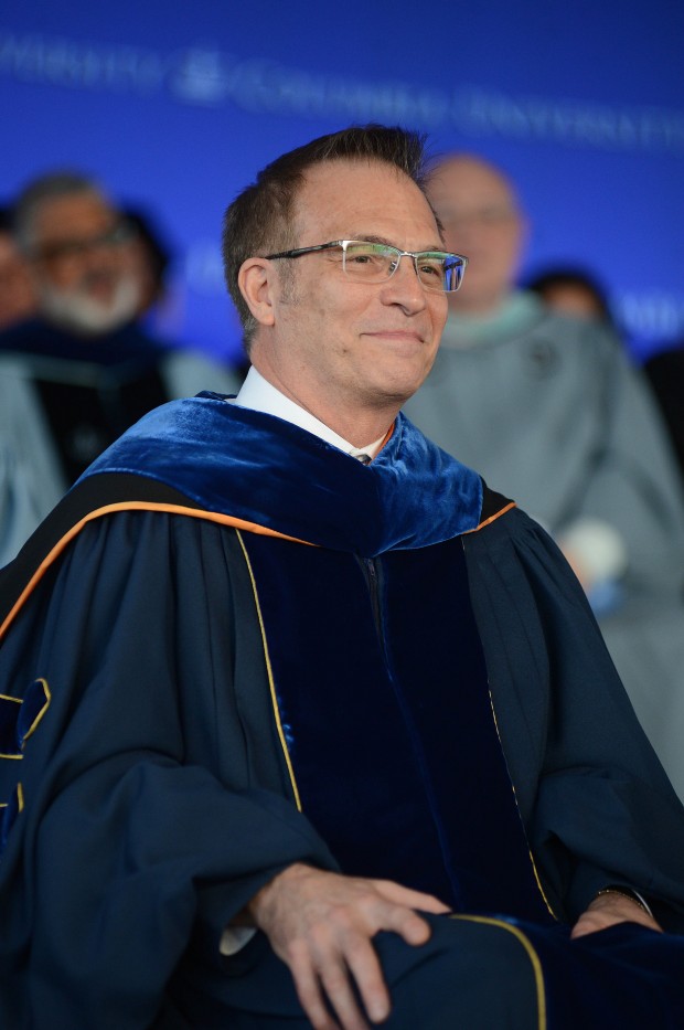 Dean James J. Valentini at Class Day. Photo: Eileen Barroso