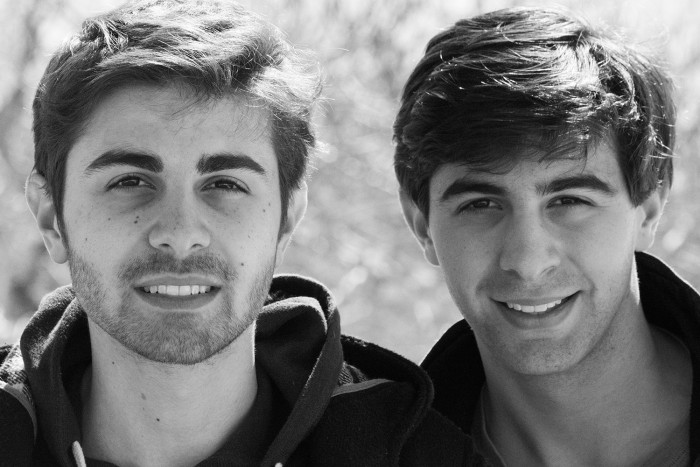 Daniel Lazour CC’16 (left) and his brother Patrick. Photo: Courtesy Daniel Lazour CC’16