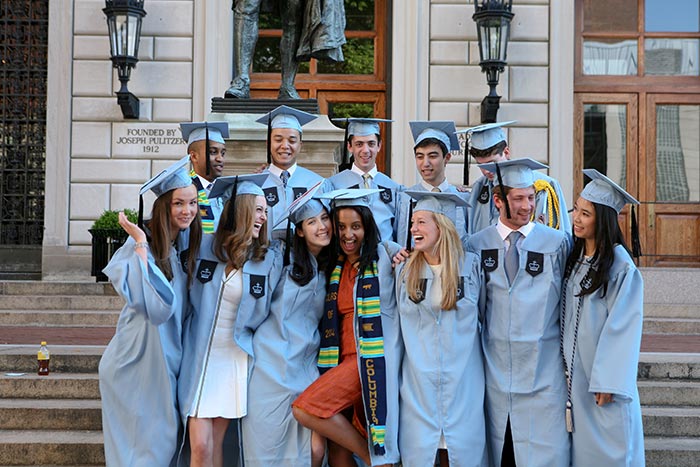 Students on Class Day.