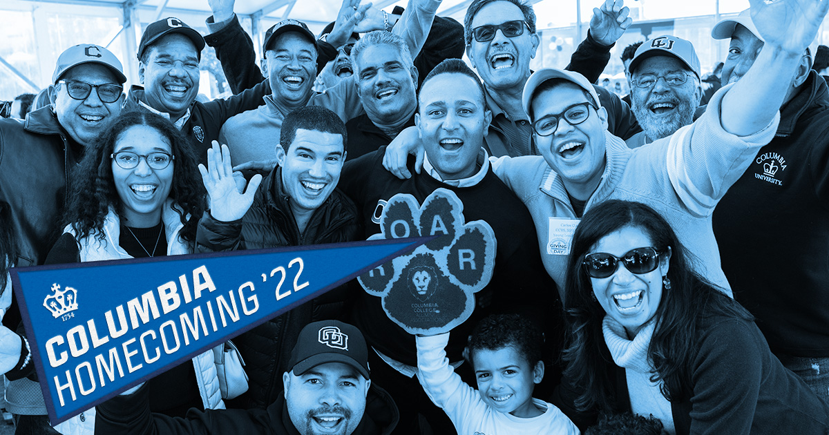 Schedule Columbia College Alumni Association