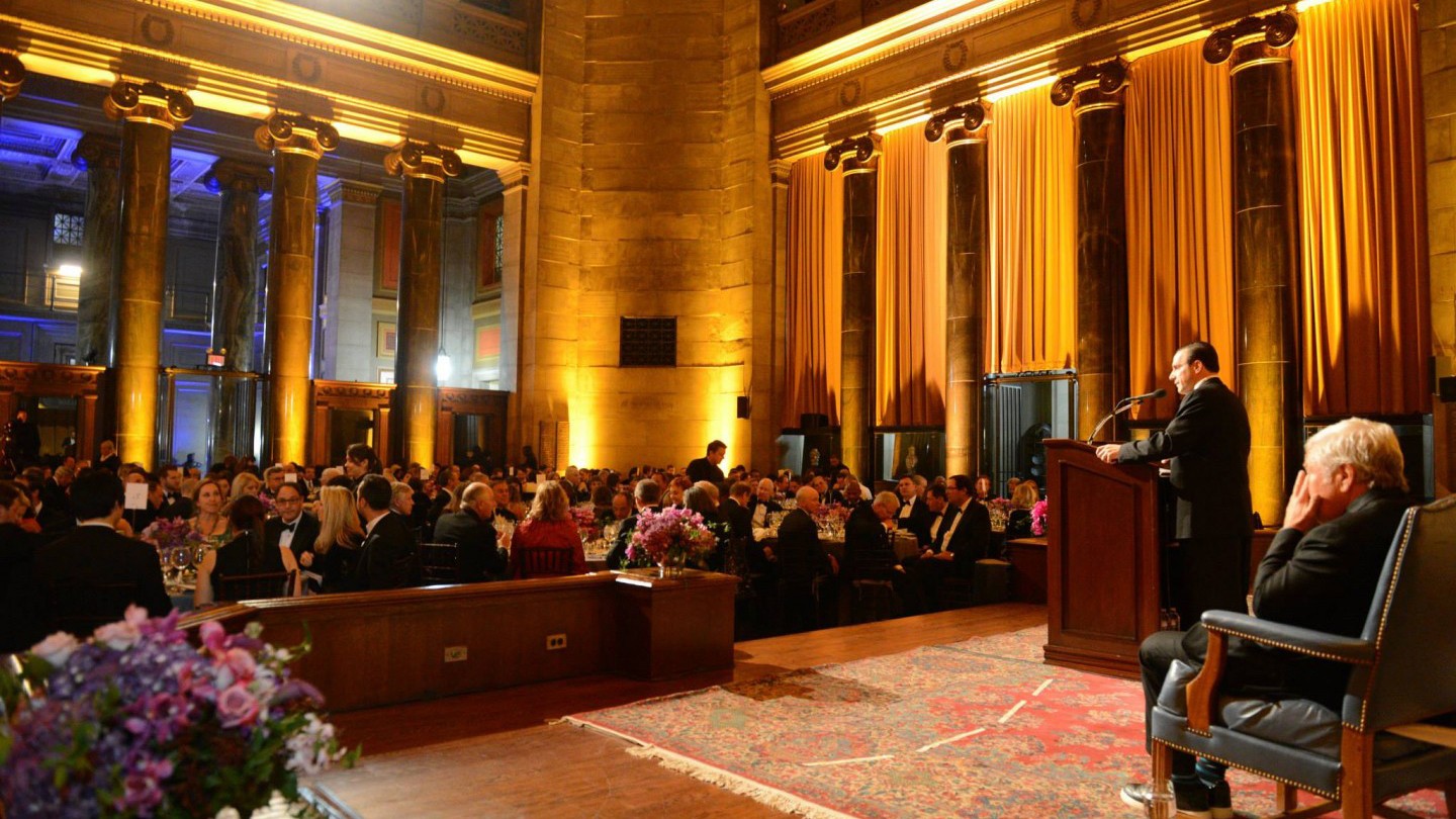Photo from 2014 Alexander Hamilton Awards Dinner