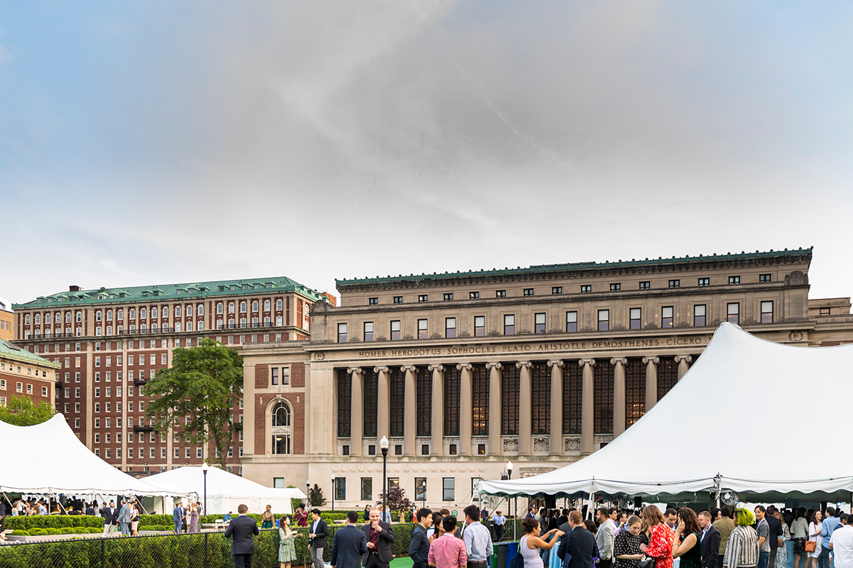 Butler Library during Reunion Weekend 2019