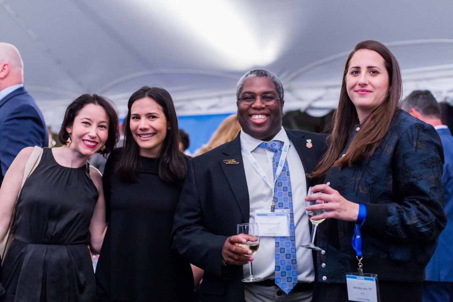 Alumni at a Reunion event