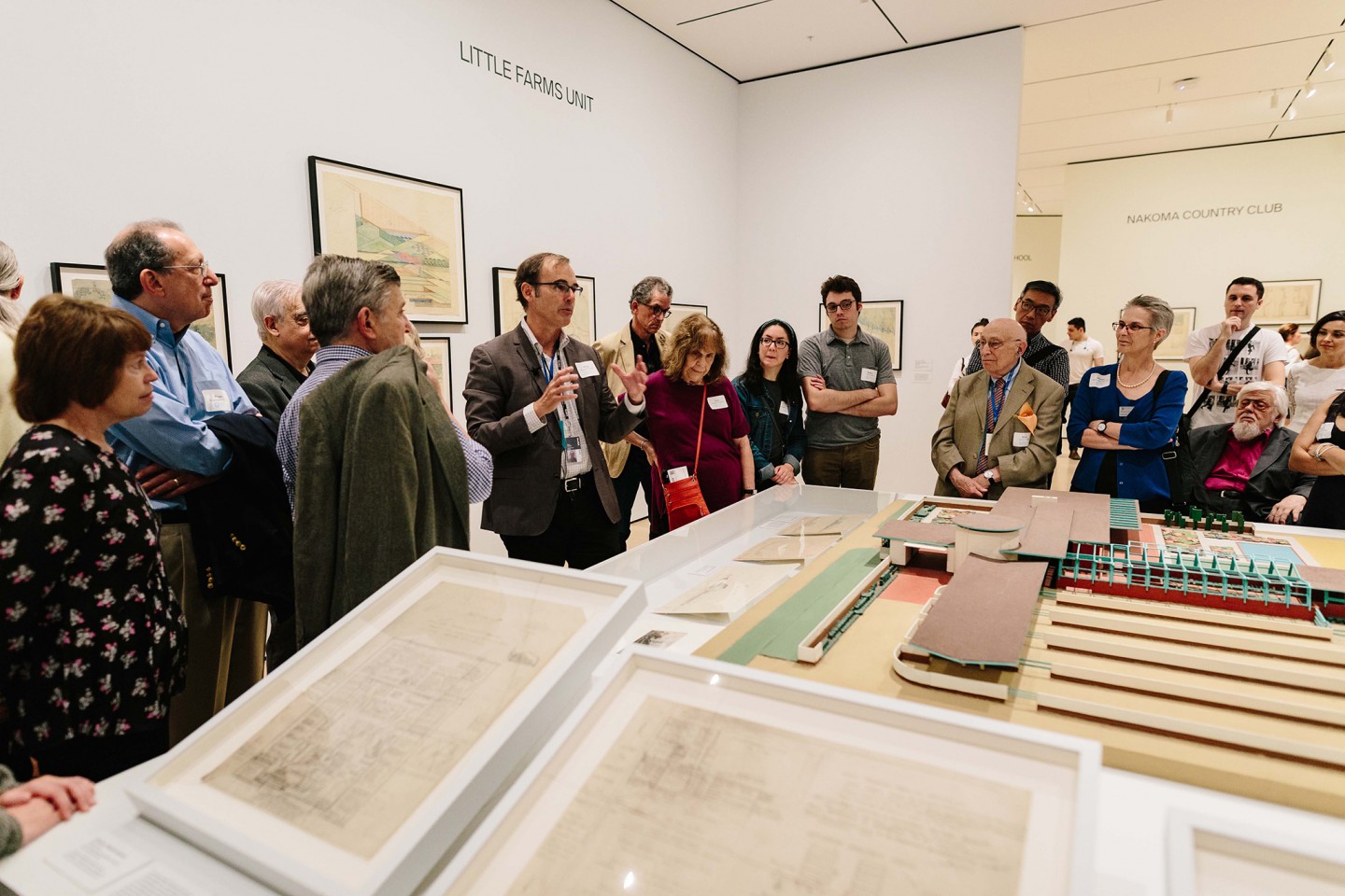 Dr. Barry Bergdoll leads tour at MoMA