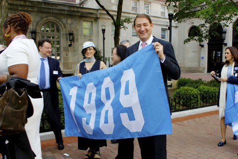Class of 1989 at 2017 Parade of Classes