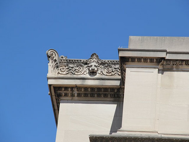Lion atop Low Library