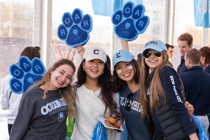 Scenes of alumni decked out in Columbia gear from Homecoming 2019 