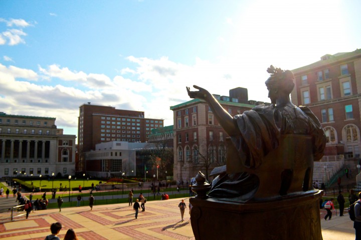 Alma Mater and South Lawn