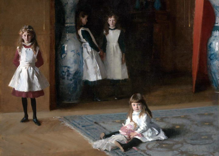 "The Daughters of Edward Darley Boit" painting by John Singer Sargent
