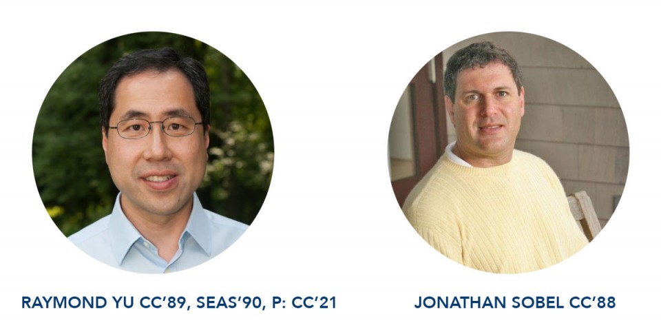 Raymond Yu and Jonathan Sobel