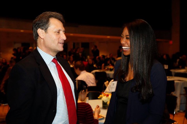 Marc B. Mazur ’81, P: ’12, ’15 and Crystal M. Owusu ’15