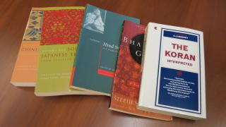 A selection of books from Global Core courses.