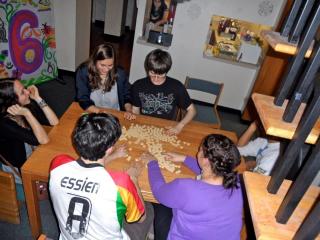 Students played board games at a study break the night before the last day of classes in December 2012. Photo: Courtesy of the LLC Students played board games at a study break the night before the last day of classes in December 2012. Photo: Courtesy of the LLC