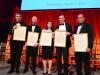 Five accomplished alumni were each presented with a 2014 John Jay Award for distinguished professional achievement at the annual John Jay Awards Dinner, held at Cipriani 42nd Street on March 5