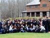 Multicultural Affairs enhanced student connections to the Columbia community at the annual Students of Color Leadership Retreat, held at the Frosty Valley YMCA in Claryville, NY, for 50 participating students. Photo: Roshawn Johnson