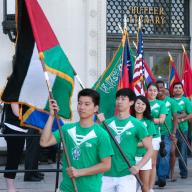 The College welcomed the Class of 2016 at Convocation. More than 100 alumni participated in the annual Alumni Parade of Classes, which ushers the newest Columbians into the community.