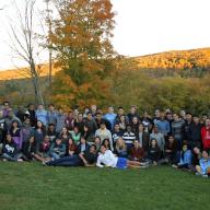 Members of the Columbia College Student Council and Columbia College Class Councils joined fellow campus leaders at Student Engagement's first combined Council and Governing Board Leadership Retreat. Photo: Josh Lucas