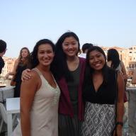 On June 24, the Columbia Italian Cultural Studies in Venice summer program celebrated its 10th anniversary with a reception at the Palazzo Barbarigo della Terrazza in Venice, overlooking the Canal Grande. The reception was attended by the program's current students and faculty, as well as representatives from Ca' Foscari University and the Peggy Guggenheim Collection Museum in Venice. Photo: Laura Schiff