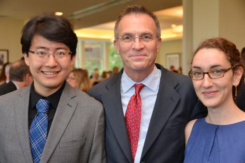 Leah Friedman ’13, a Russian literature and culture major from New York, was named valedictorian. Yoshiaki Ko ’13, a neuroscience and behavior major from California, was named salutatorian.