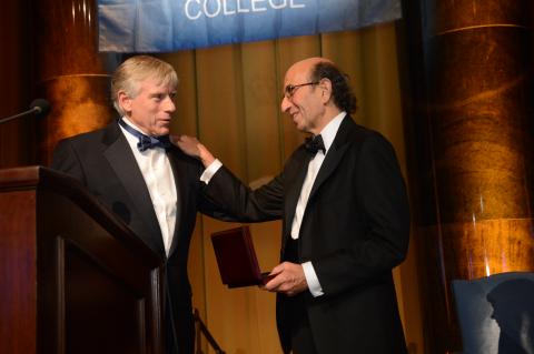 Joel I. Klein ’67, CEO of Amplify, the education division of News Corp., and executive vice president at News Corp., as well as a member of News Corp.’s Board of Directors, was presented the 2013 Alexander Hamilton Medal at a gala dinner in Low Rotunda on November 14. The medal, the highest honor paid to a member of the College community, is presented by the Columbia College Alumni Association for distinguished service to the College and accomplishment in any field of endeavor. Photos: Eileen Barroso