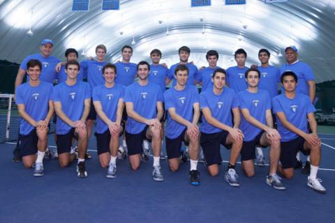 Men’s Tennis won its 11th Ivy League Championship, won two matches in the NCAA Championships and advanced to the Round of 16 at the NCAA Championships for the first time ever. Men’s Tennis finished the year ranked 16th in the nation. Photo: Courtesy Columbia University Athletics