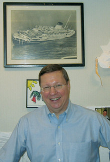 Bruce Paulsen ’80, a former captain of the Columbia sailing team, recently was involved in legal negotiations with Somali pirates. PHOTO: ROSE KERNOCHAN ’82 BARNARD