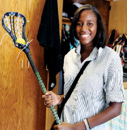 ”Lacrosse is a huge part of my life and who I am. I’m a recruit, so I’ll definitely be on the Columbia team, and I’m really excited.” —&nbsp;Camille Richardson, 18, Philadelphia