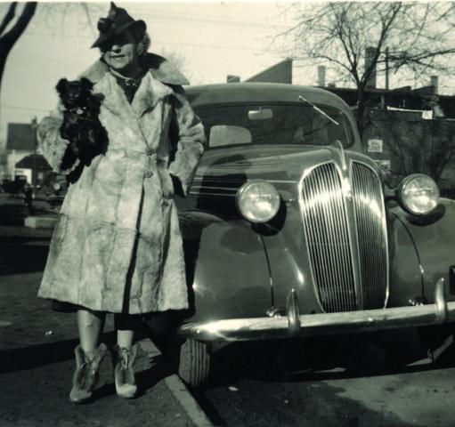 Gracia Gray DaRatt with what may be the car Kluge bought for her with his contest winnings.