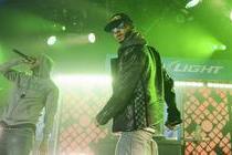Hip-hop star Swizz Beatz at the 2011 Grammys