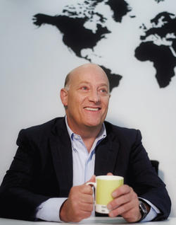 Bruce Steinberg ’78’s career in media includes the creation of two TV channels in the United Kingdom. Photo: Deborah Hurford Brown
