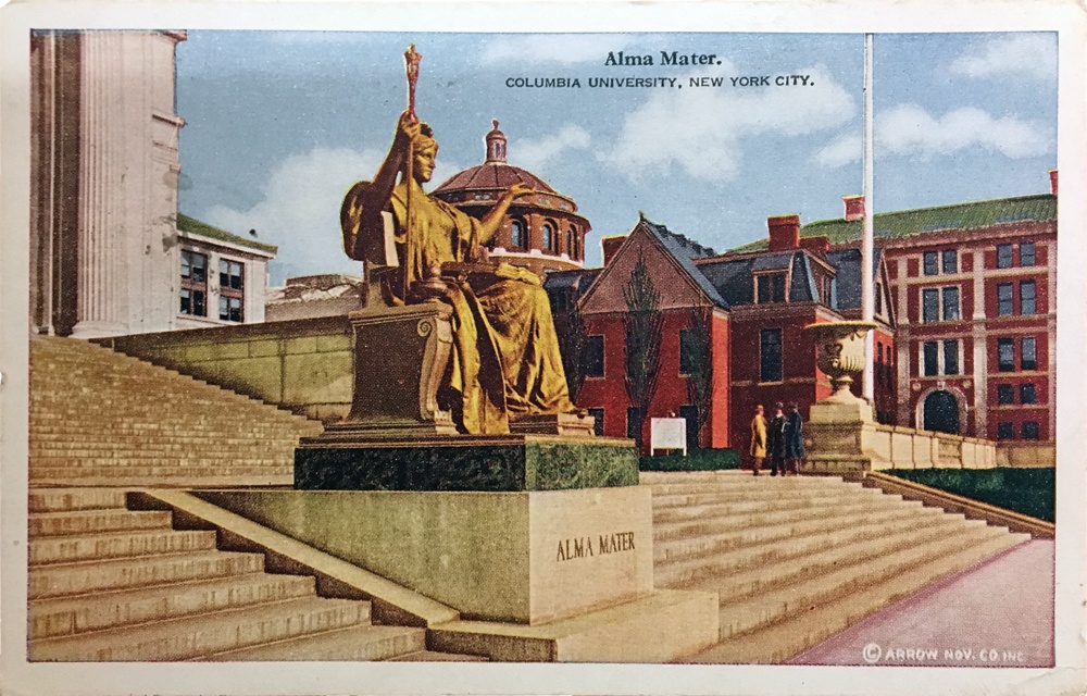 Did You Know Alma  Mater  Used To Be Gold Columbia 