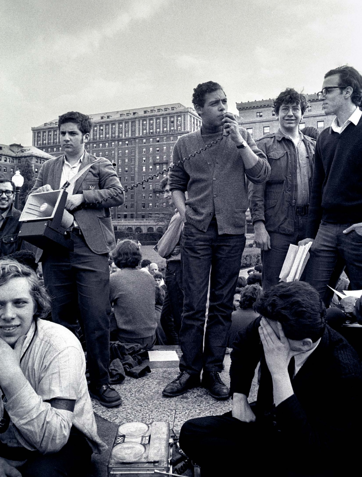 People at the Sundial