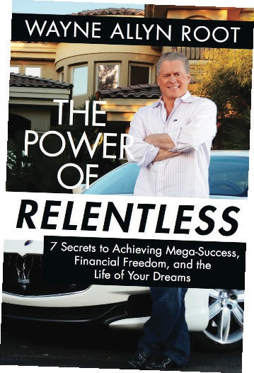 Book cover for "The Power of Relentless"