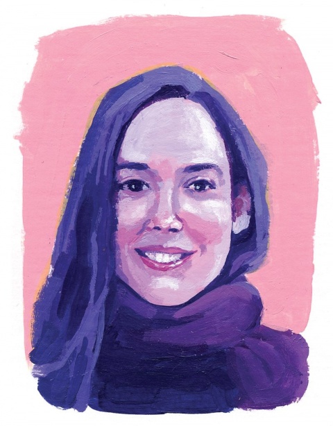 Illustration of Ayla Bonfiglio ’09